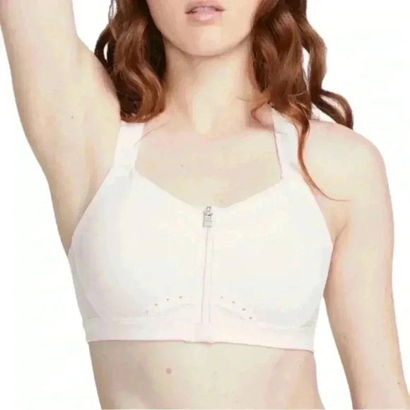 Nike Women's Dri-FIT Alpha High-Support Padded Zip-Front Sports Bra NEW W Tags - Picture 1 of 8